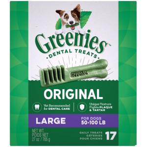 Greenies 潔齒骨 - 大型犬適用 27 oz (17支)